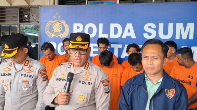 Sehari Gelar Operasi Khusus, Polrestabes Medan dan Polsek Jajaran Tangkap 80 Preman