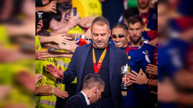 Barcelona Raih Gelar Treble Domestik di Musim Debutnya, Hansi Flick: DNA Barca Adalah Mental Juara
