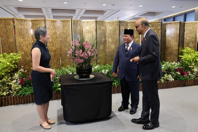 Prabowo Terharu, Abadikan Nama Ibu untuk Anggrek Diplomasi Singapura