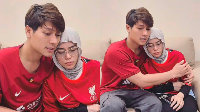 Diterpa Kasus Langgar Hak Cipta, Lesti Kejora dan Rizky Billar Nonton Liverpool di Inggris