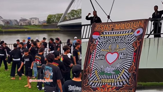 Viral Pekerja Indonesia di Jepang Jadi Sorotan, Bentangkan Spanduk di Fasilitas Umum